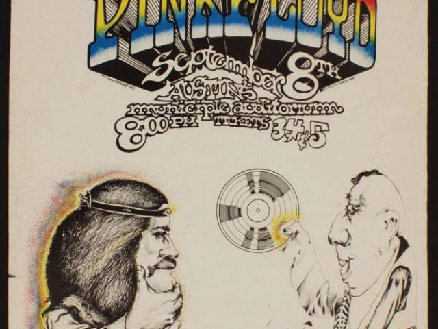 Pink Floyd 1972 Austin Poster