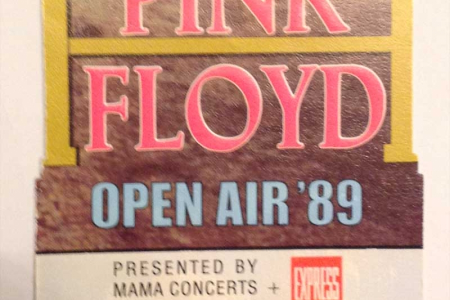 1989 Pink Floyd Köln Ticket