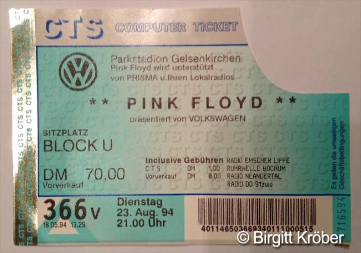 1994 Pink Floyd Gelsenkirchen