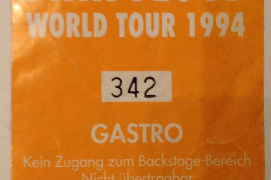 1994 Pink Floyd Köln Ticket
