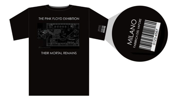 Pink Floyd Exhibition 2014 Mailand T-Shirt