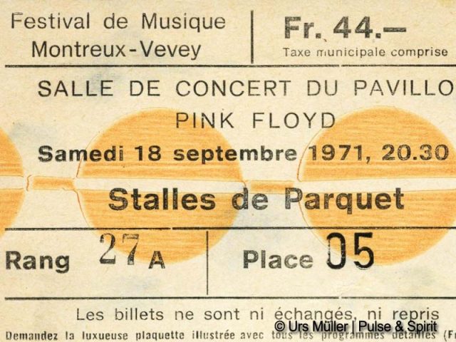 Pink Floyd 18.9.1971 Montreux