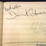 David Gilmour Burg Clam Gästebuch