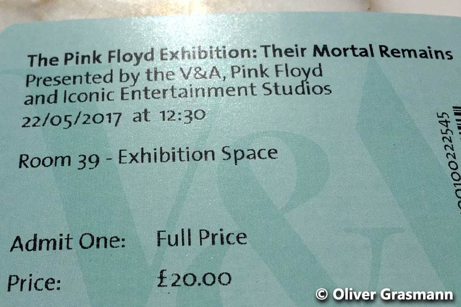 Pink Floyd Their Mortal Remains Exhibition
