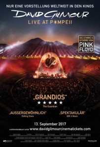 David Gilmour Pompeii im Kino