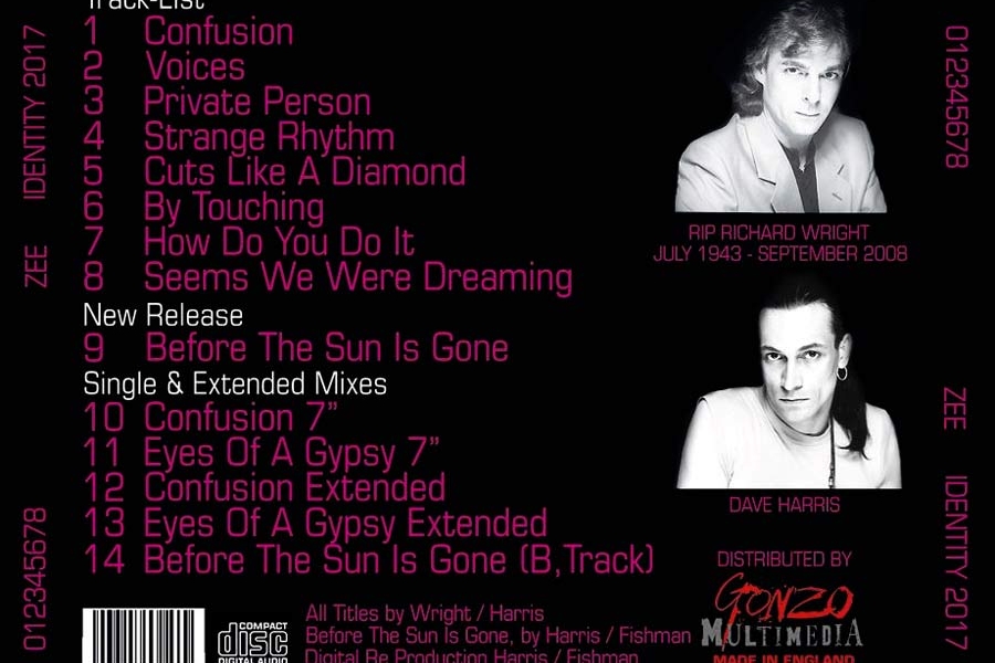 Rick Wright &amp; Harris Zee 2017