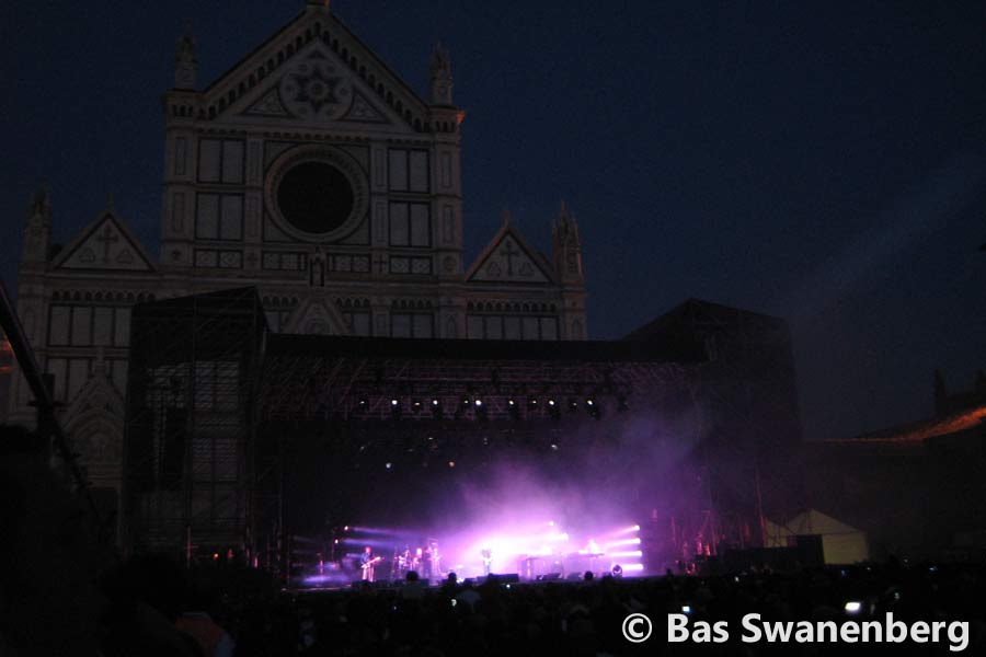 David Gilmour 2.8.2006 Florenz Piazza Santa Croce