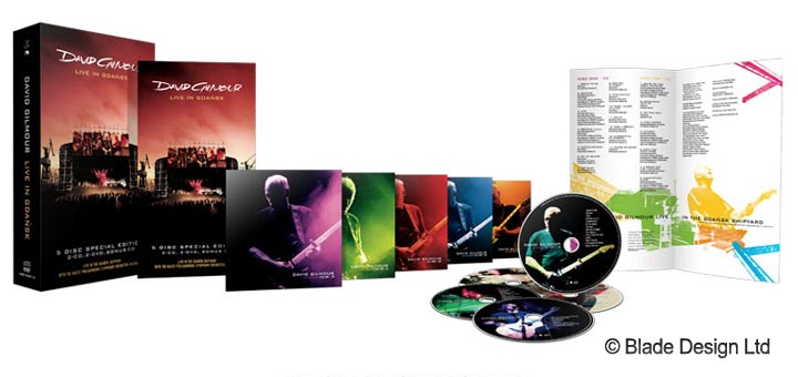David Gilmour Live in Gdansk 5-Disc