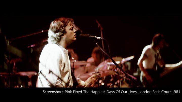 Pink Floyd 1981 London Earls Court, &quot;Happiest Days&quot;