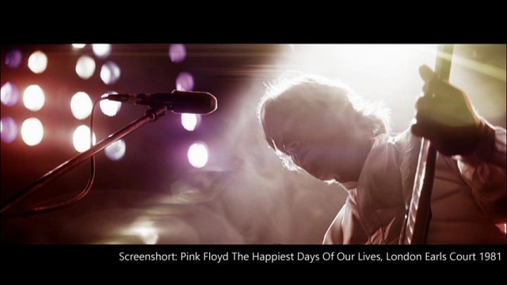 Pink Floyd 1981 London Earls Court, &quot;Happiest Days&quot;