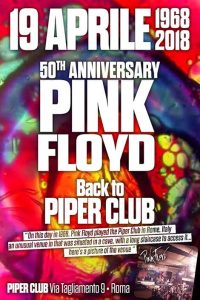 1968 Piper Club Rom Poster