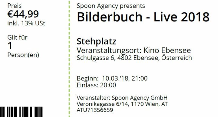 Bilderbuch 10.3.2018 Ebensee Kino Bilderbuch 10.3.2018 Ebensee Kino