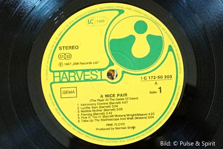 A Nice Pair, Label: EMI A Nice Pair, Label: EMI © Pink Floyd Music Ltd