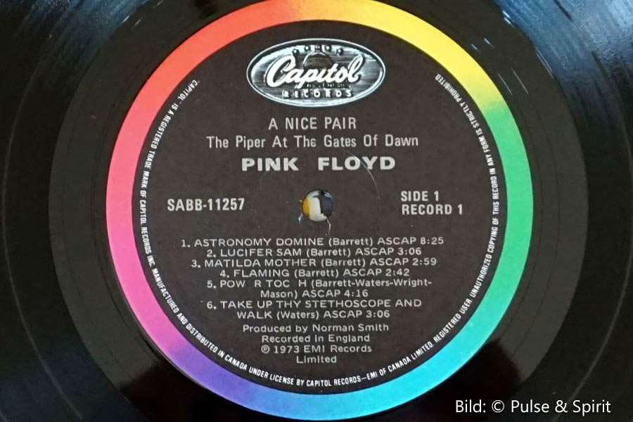 A Nice Pair, Label: Capitol Records A Nice Pair, Label: Capitol Records, © Pink Floyd Music Ltd