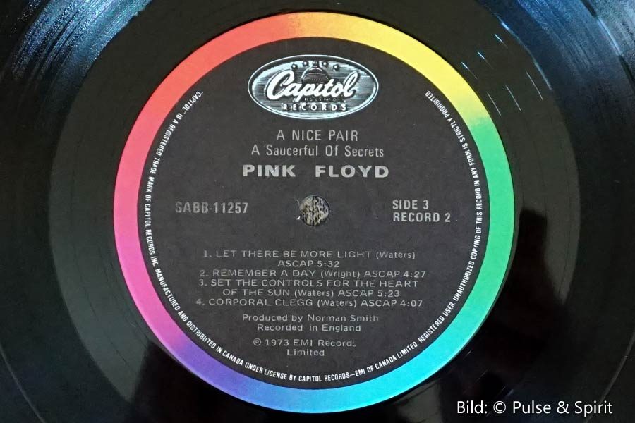 A Nice Pair, Label: Capitol Records A Nice Pair, Label: Capitol Records, © Pink Floyd Music Ltd