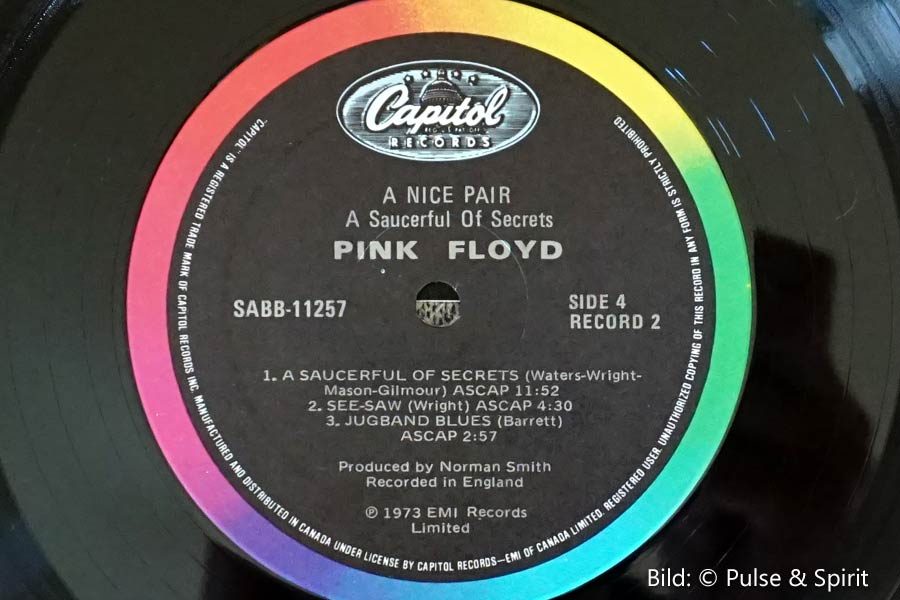 A Nice Pair, Label: Capitol Records A Nice Pair, Label: Capitol Records, © Pink Floyd Music Ltd