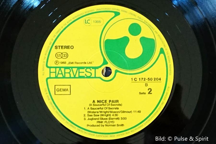 A Nice Pair, Label: EMI A Nice Pair, Label: EMI © Pink Floyd Music Ltd