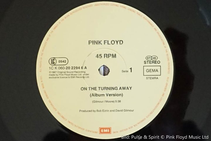 On The Turning Away (Maxisingle)