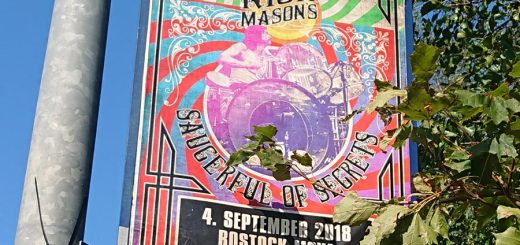 Nick Mason 4.9.2018 Rostock Poster