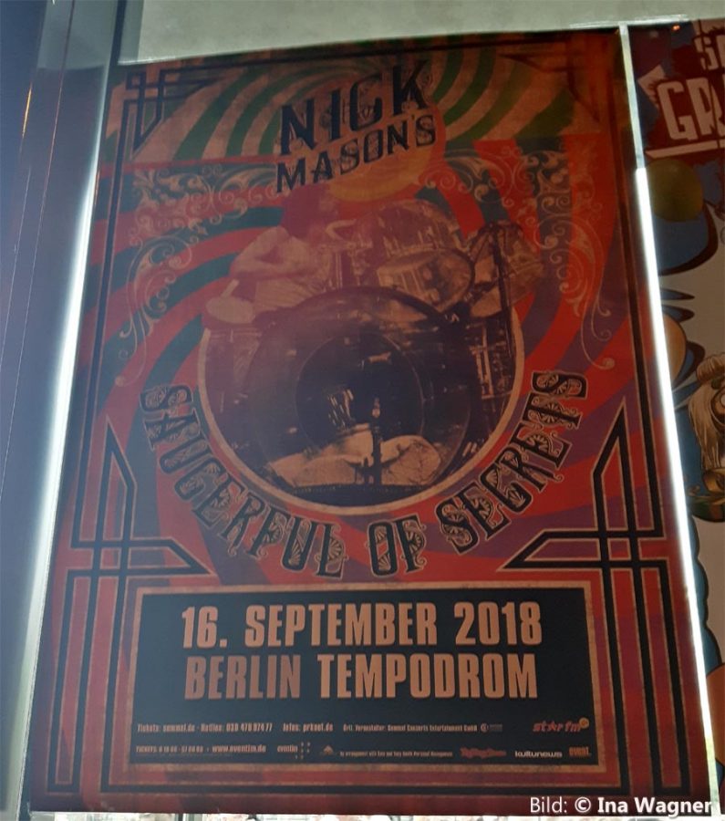 Nick Mason Berlin Tempodrom Poster Nick Mason Berlin Tempodrom Poster