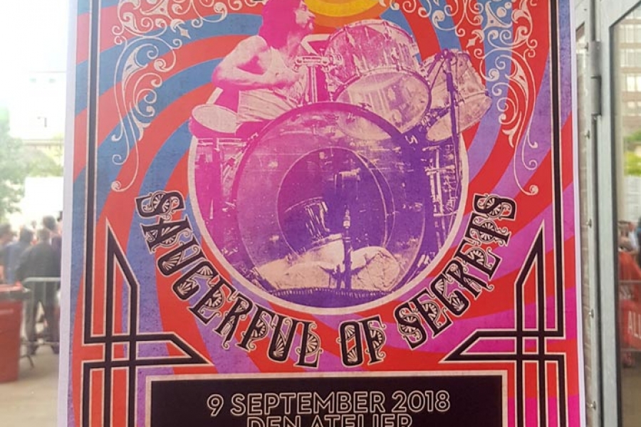 Nick Mason 7.9.2018 Luxemburg Poster Nick Mason 7.9.2018 Luxemburg Poster