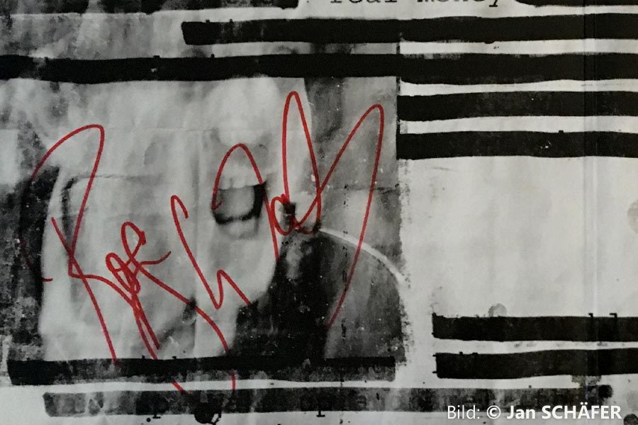 Roger Waters 5.8.2018 Gdansk, Autogramm