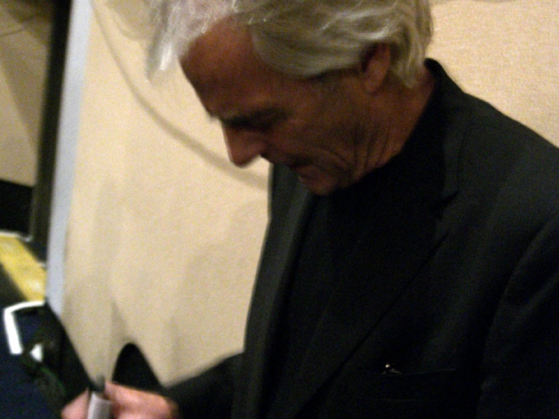David Gilmour 6.9.2007 London, Odeon Remember That Night Premiere: Richard Wright