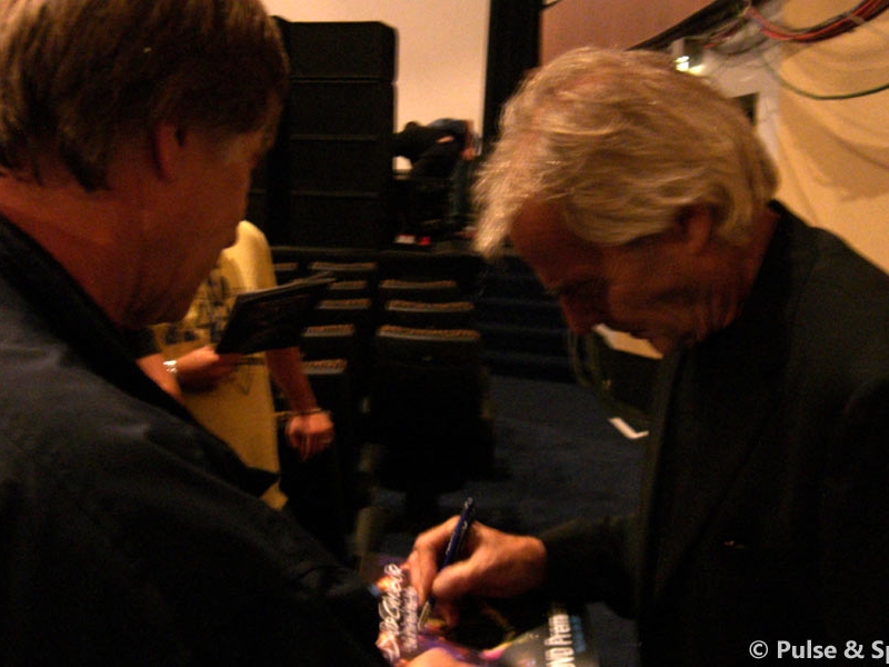 David Gilmour 6.9.2007 London, Odeon Remember That Night Premiere: Richard Wright