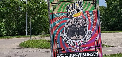 Nick Mason's Saucerful of Secrets - Ulm, Poster