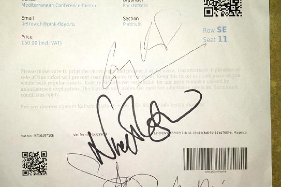 Nick Mason's Saucerful of Secrets 10.7.2019 Valletta