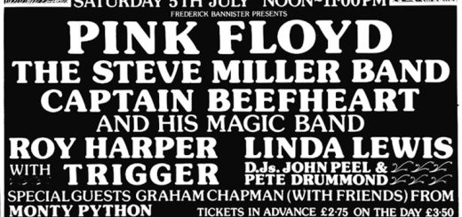 1975 Pink Floyd Knebworth (Poster)