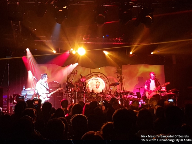 Nick Mason&#039;s Saucerful Of Secrets 15.6.2022 Luxembourg-City
