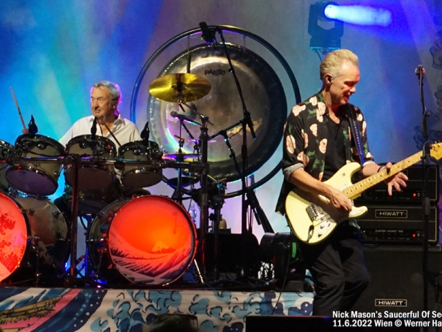 Nick Mason 11.6.2022 Wien, Gasometer Nick Mason 11.6.2022 Wien, Gasometer