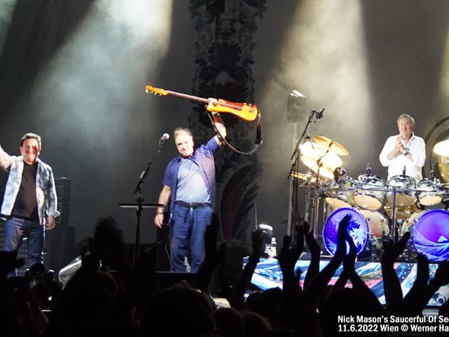 Nick Mason's Saucerful of Secrets 11.6.2022 Wien, Gasometer Nick Mason's Saucerful of Secrets 11.6.2022 Wien, Gasometer