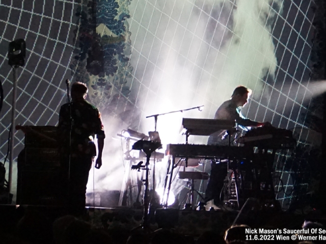 Nick Mason's Saucerful of Secrets 11.6.2022 Wien, Gasometer Nick Mason's Saucerful of Secrets 11.6.2022 Wien, Gasometer