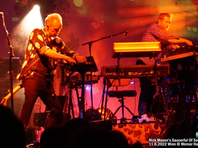 Nick Mason's Saucerful of Secrets 11.6.2022 Wien, Gasometer Nick Mason's Saucerful of Secrets 11.6.2022 Wien, Gasometer