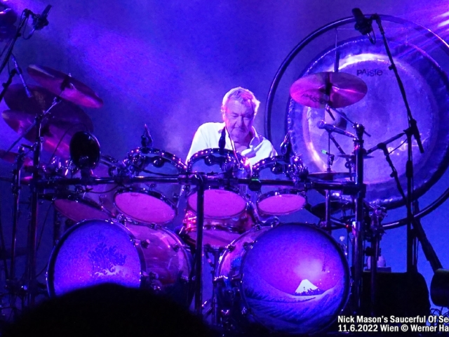 Nick Mason 11.6.2022 Wien, Gasometer Nick Mason 11.6.2022 Wien, Gasometer