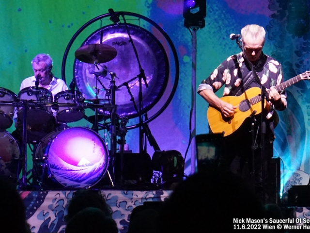 Nick Mason's Saucerful of Secrets 11.6.2022 Wien, Gasometer Nick Mason's Saucerful of Secrets 11.6.2022 Wien, Gasometer