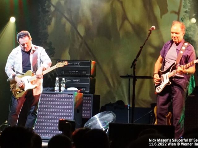 Nick Mason's Saucerful of Secrets 11.6.2022 Wien, Gasometer Nick Mason's Saucerful of Secrets 11.6.2022 Wien, Gasometer