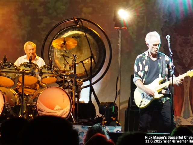 Nick Mason's Saucerful of Secrets 11.6.2022 Wien, Gasometer Nick Mason's Saucerful of Secrets 11.6.2022 Wien, Gasometer