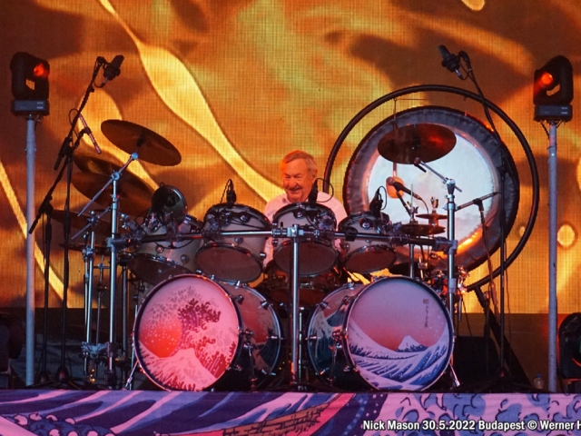 Nick Mason 30.5.2022 Budapest