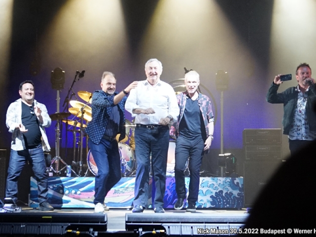 Nick Mason 30.5.2022 Budapest