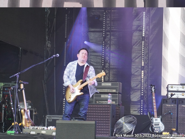 Nick Mason 30.5.2022 Budapest