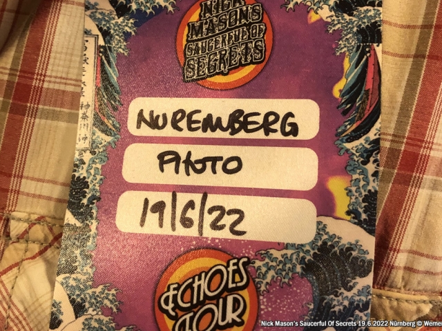 Nick Mason&#039;s Saucerful Of Secrets Nürnberg 19.6.2022