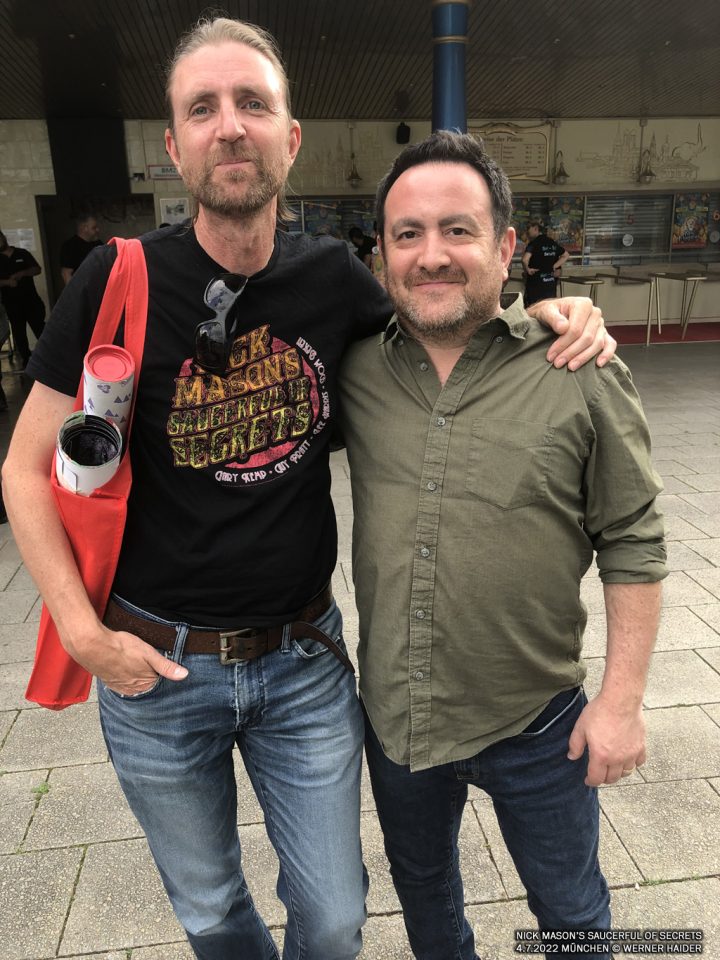 Lee Harris, München 4.7.2022 Nick Mason's Saucerful of Secrets 4.7.2022 München, Circus Krone