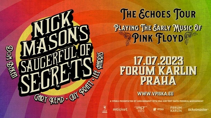 Nick Mason’s Saucerful Of Secrets 17.7.2023 Prag, Fórum Karlin | Pulse