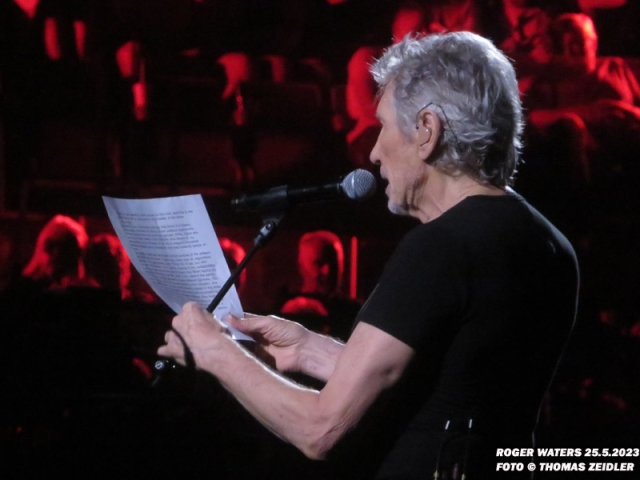 Roger Waters 25.5.2023 Prag, O2 Arena Roger Waters 25.5.2023 Prag, O2 Arena