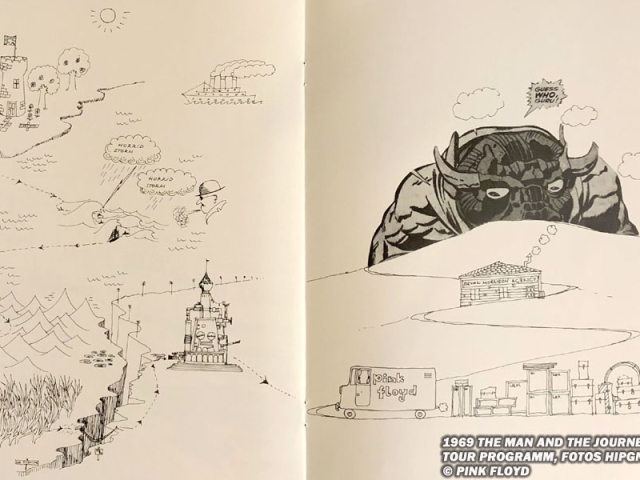 1969 The Man & The Journey Tourprogramm 1969 The Man & The Journey Tourprogramm