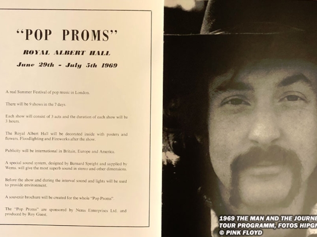 1969 The Man & The Journey Tourprogramm 1969 The Man & The Journey Tourprogramm