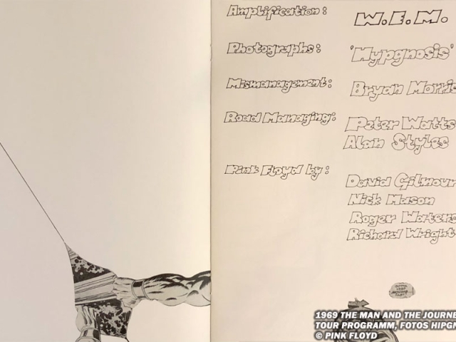 1969 The Man And The Journey Tour Programm 1969 The Man And The Journey Tour Programm